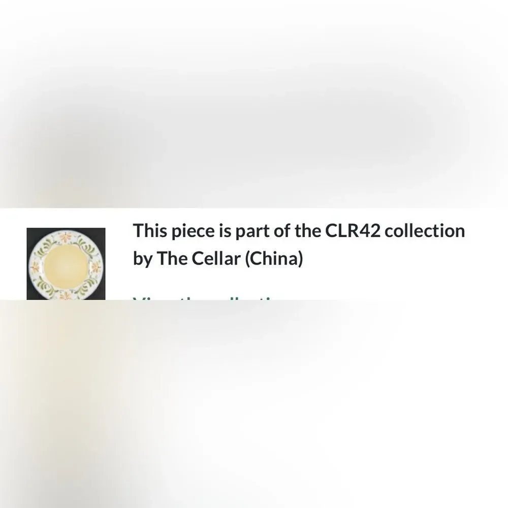 The Cellar Macy’s Handpaint Artisan Floral Oval Platter Green Orange 18 3/4 X 15